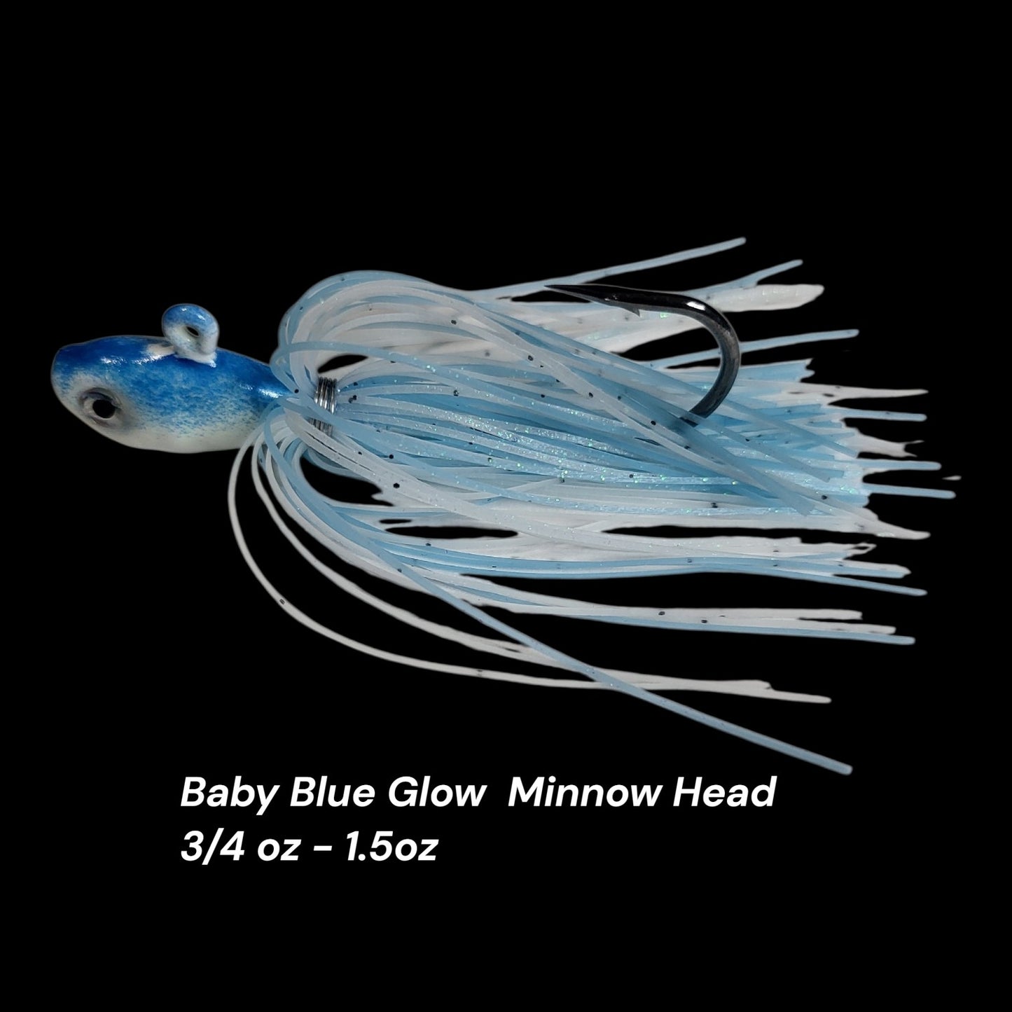 Ball/ Minnow Style Jigs with Silicone Glow Skirts By: John Kim
