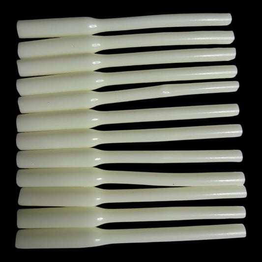 12-Glow Crimp Protectors/ Luminous Sleeve / Stand-off Rig Tube