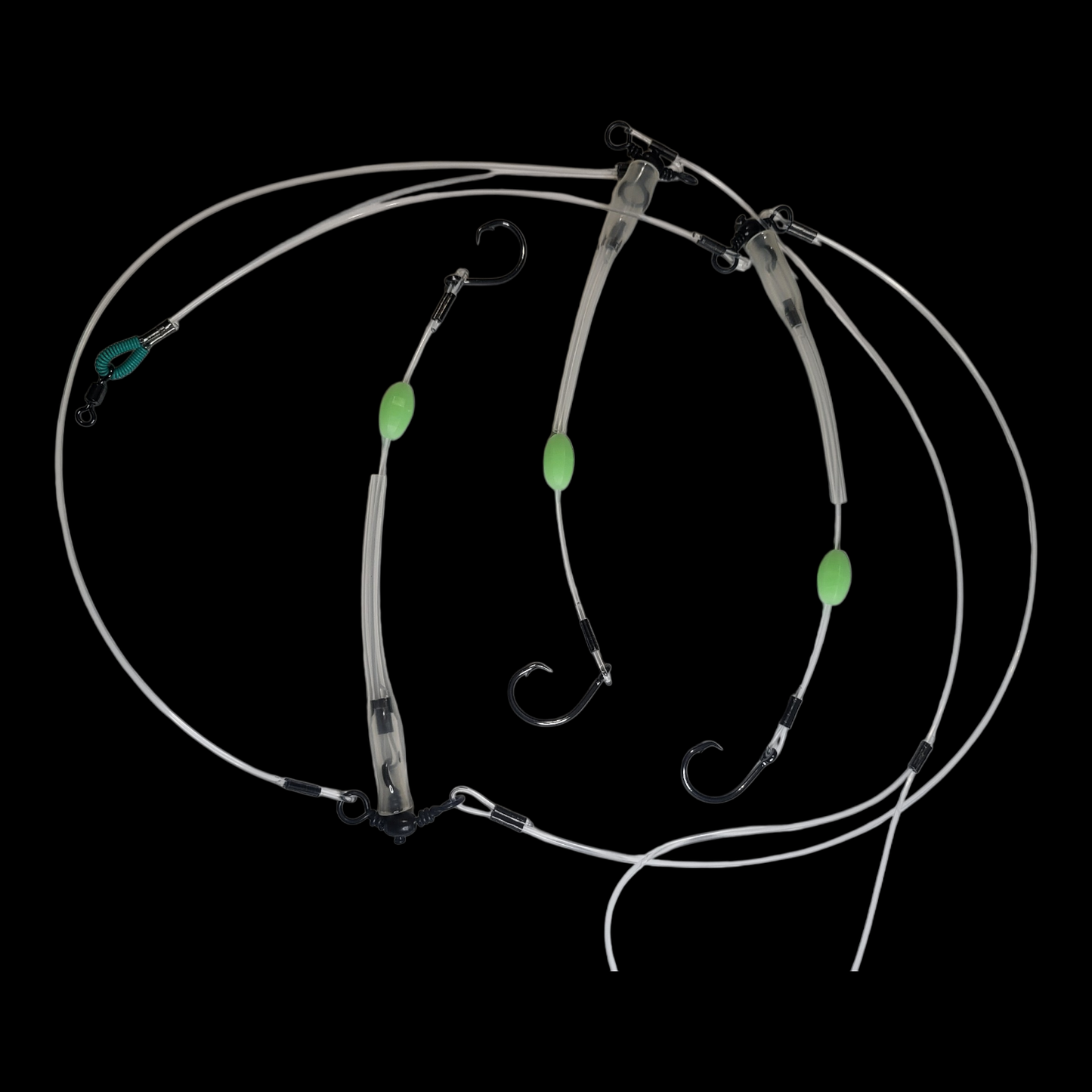 Stand-Off Tile Fish Rig with Glow Squid