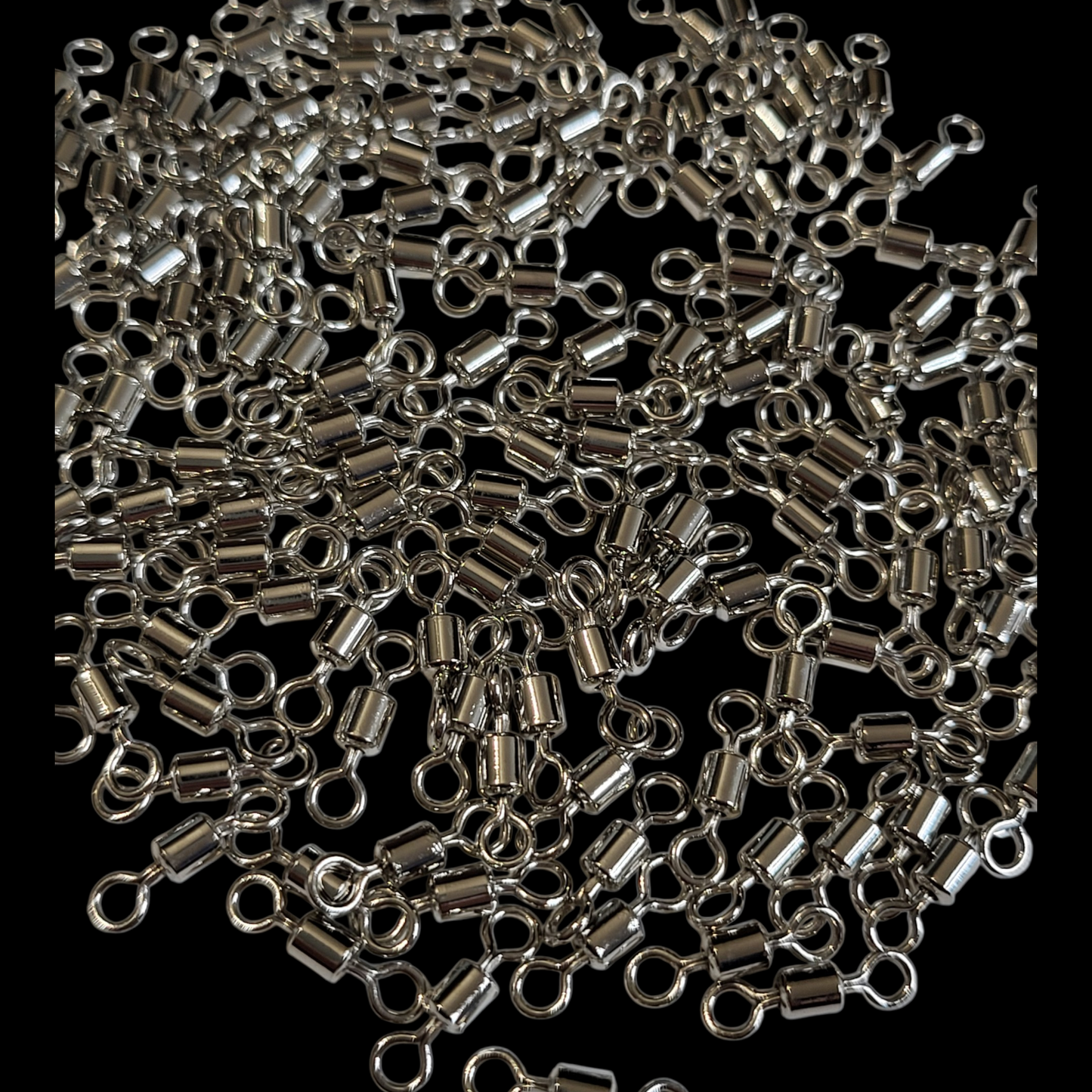 50 pack- Barrel Swivels 50lb test
