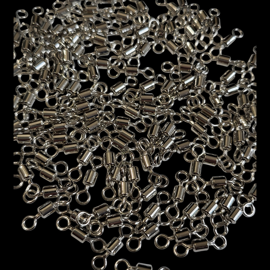 50 pack- Barrel Swivels 50lb test