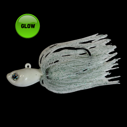 1- Glow Bucktail with Silicone Glow Skirts by: John Kim