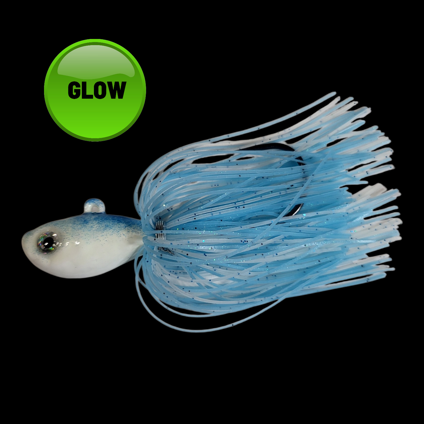 1- Glow Bucktail with Silicone Glow Skirts by: John Kim