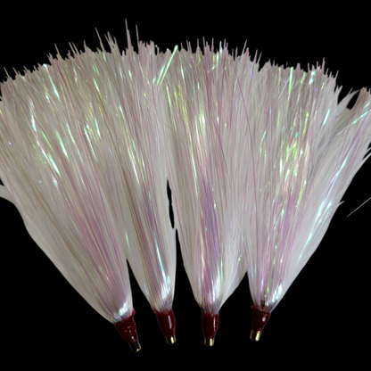 8 piece- Mylar Flash Fluke Skirts