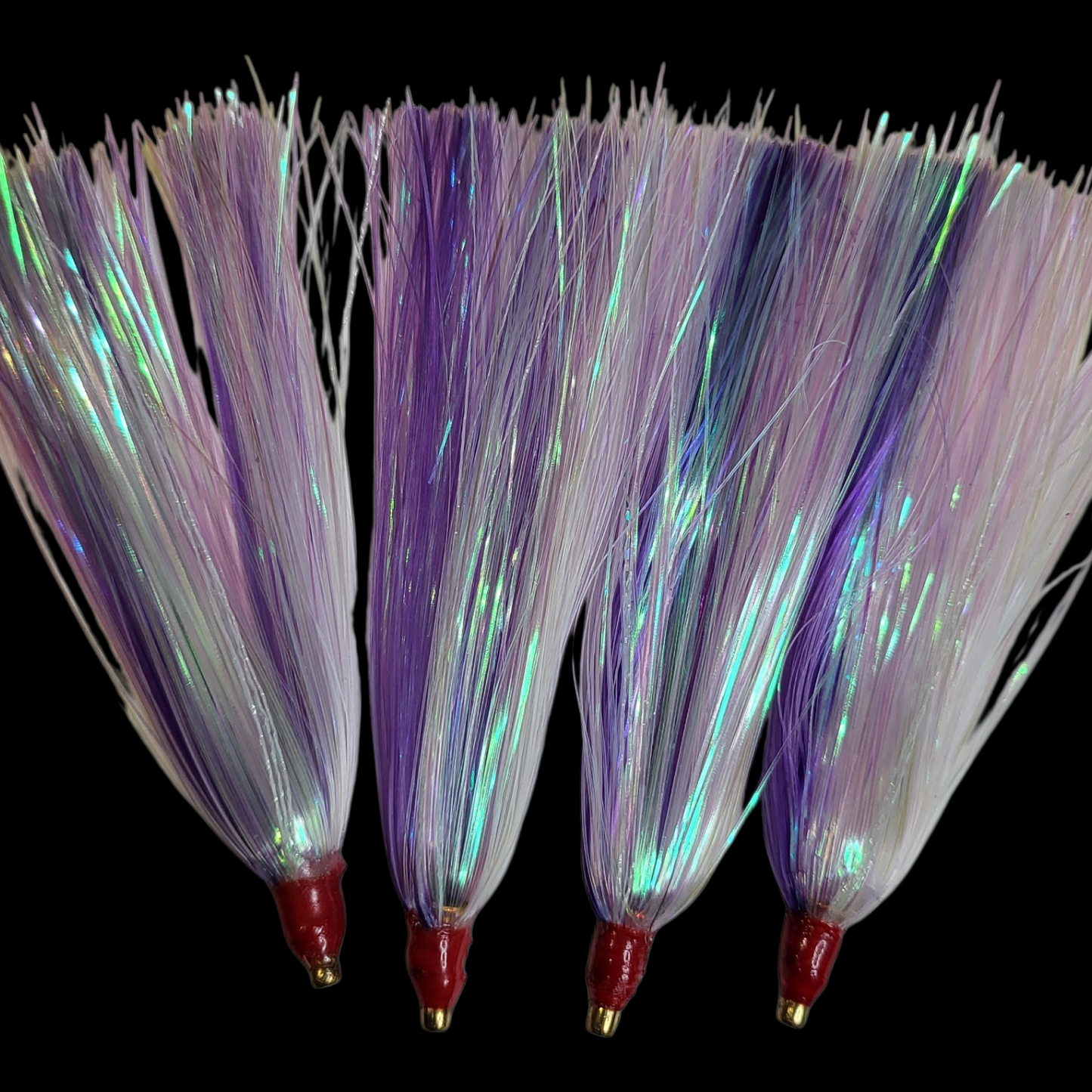 8 piece- Mylar Flash Fluke Skirts