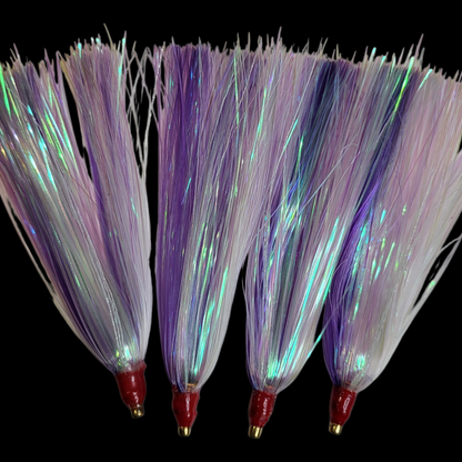 8 piece- Mylar Flash Fluke Skirts