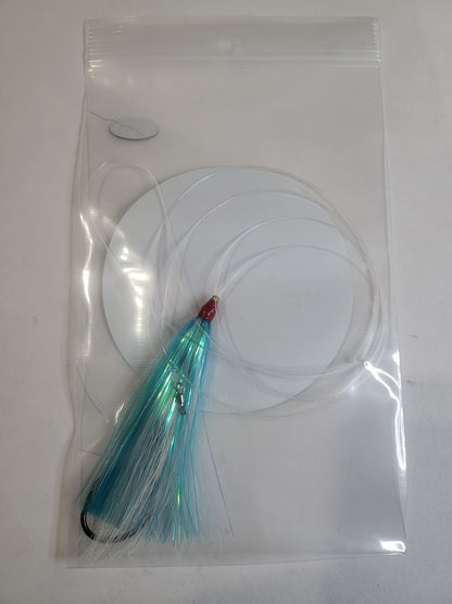 Single Hook Doormat Drag Rig with 8/0 Owner SSW Cutting Point