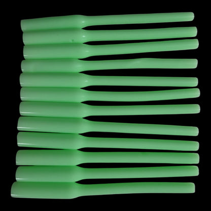 12-Glow Crimp Protectors/ Luminous Sleeve / Stand-off Rig Tube