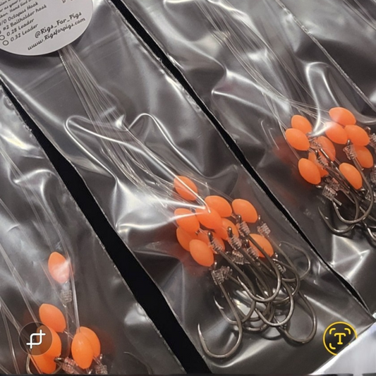 10 Pack- Porgy Hook Rigs