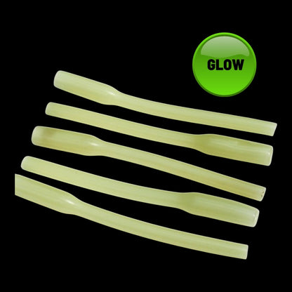 12-Glow Crimp Protectors/ Luminous Sleeve / Stand-off Rig Tube