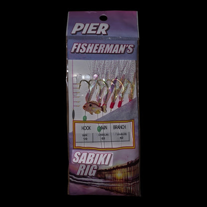 Heavy Duty Sabiki Rigs High Carbon Steel Needle Point Hooks